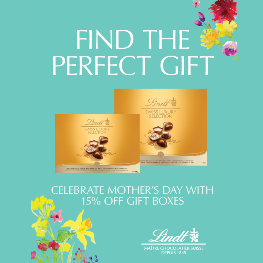 Lindt Chocolate CA Treat Mom to her favorite chocolates this Mother's
