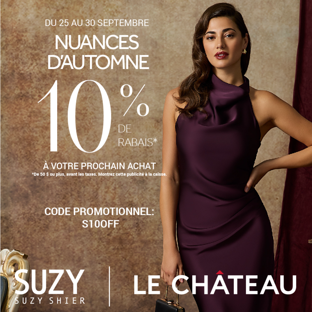 Suzy Shier | Le Chateau – Solde 10 % de rabais icon
