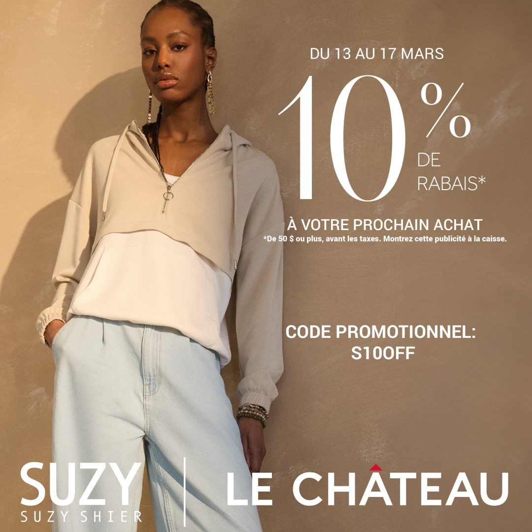 Suzy Shier | Le Chateau – Solde 10 % de rabais icon