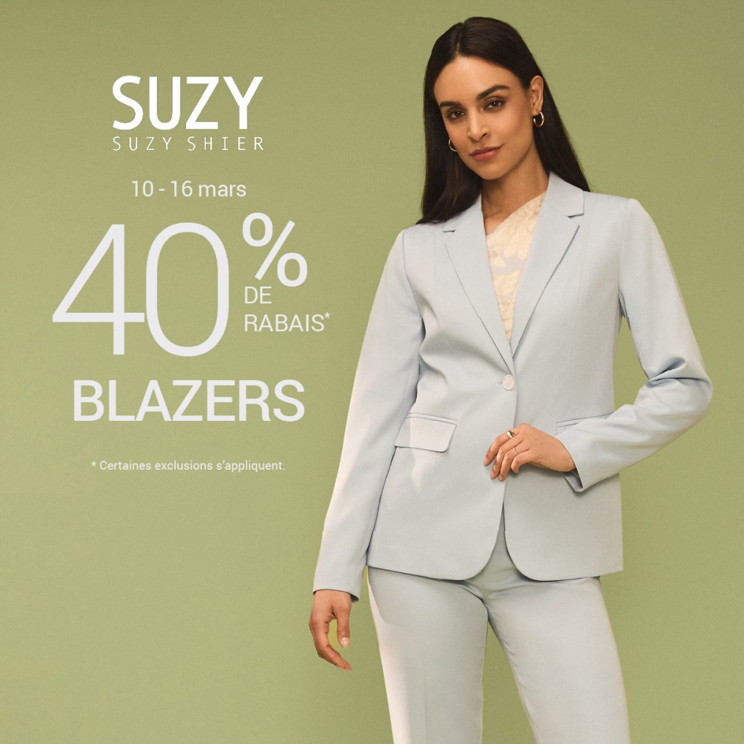 40 % de rabais sur une sélection de styles icon