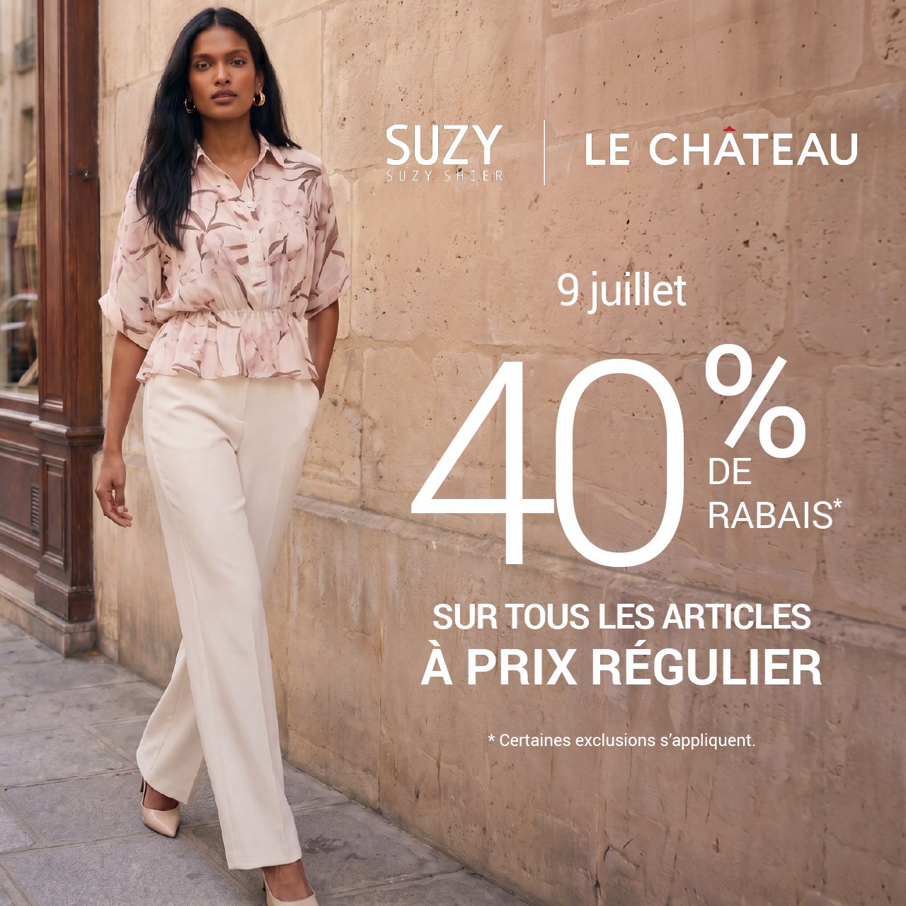 40 % DE RABAIS SUR TOUT icon